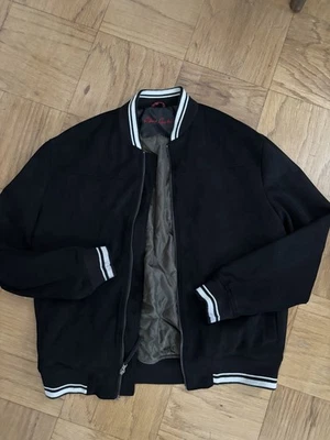 Robert graham Bomber Jacket Faux Suede Men’s Size Large - Image 1 of 4