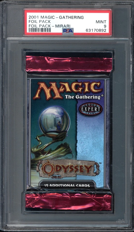 Odyssey Mirari Booster Pack English Graded PSA 9 MTG Magic #63170892 - Image 1 of 1