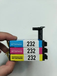3PK THREE ONLY 232XL 232 XL T232XL Ink for Epson WF-2930 WF-2950 XP-4200 XP-4205 - Picture 1 of 2