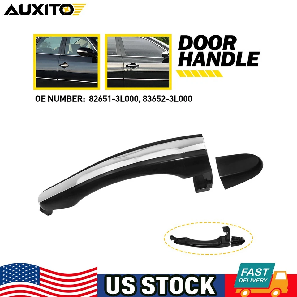 1 передняя наружная дверная ручка R для Hyundai Azera 3,8 л 2006-11 загрунтованный пластик - Изображение 1 из 4