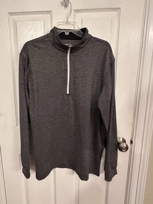 Golf recto para hombre CUARTO CREMALLERA XL gris Foto 1 de 4