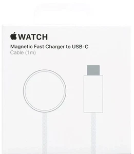 🔋 OFFICIAL APPLE WATCH CHARGER USB-C | MAGNETIC FAST CHARGING CABLE 1M 🔋 - Picture 1 of 3