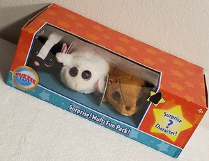 Fuzzee Tails Sorpresa Multi Divertido Pack Stinker Beau Nutty Plus Uno Nuevo - Imagen 1 de 9