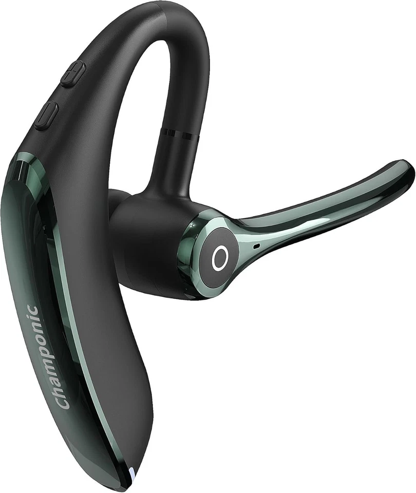 Bluetooth Earpiece Wireless Headset Noise Cancelling Headphones Driver Trucker - Image 1 of 4