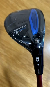 New Mizuno ST Max 230 - 5 Hybrid / 25 Degree / Denali Red 60g Senior Flex Shaft - Picture 1 of 10