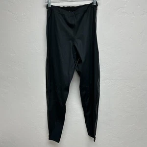 Patagonia Pants Womens Medium Black Spraymaster Water Resistant Zip Legs Hiking - Picture 1 of 13