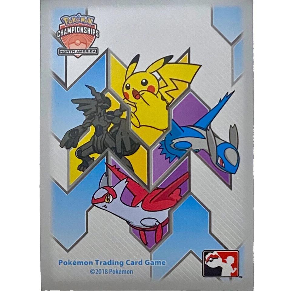 THE POKÉMON COMPANY INTERNATIONAL 1 Hülle Pikachu | Pokémon Nordamerika Internationale Meisterschaften NAIC (2018)