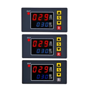 T3231 Programmable Digital Time Delay Relay Dual Display Timer Control Switch - Picture 1 of 26