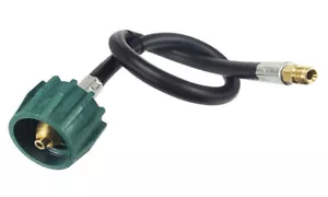 RV 20" Pigtail Propane Gas Hose Tank Connector Trailer MB Sturgis Made in USA - Foto 1 di 1