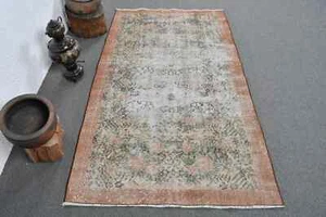 Oriental Rugs, Turkish Rug, Vintage Rug, 3.7x6.4 ft Accent Rugs, Anatolian Rug - Picture 1 of 6