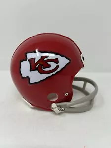 Chiefs custom riddell Throwback VSR4 mini helmet with 2 Bar Mask - Picture 1 of 4