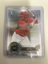 2018 Bowman Chrome Juan Soto Bowman Scouts Top 100 BTP-44