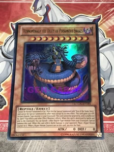 YU GI OH VENOMINAGA, GODDESS OF VENOMOUS SNAKES LCGX-EN191 Card - Picture 1 of 1