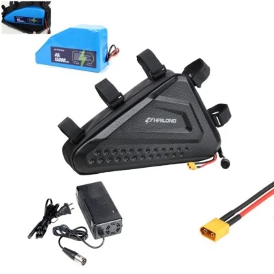 Batería de litio para bicicleta eléctrica H HAILONG 48V 15Ah Foto 1 de 4