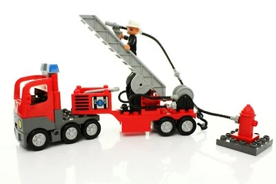 Lego Duplo Town Set 4681 Camión de Bomberos 100% Completo 2004 Foto 1 de 2