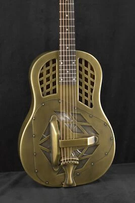 National NRP Tricone 12-Fret Antique Brass - Image 1 of 4