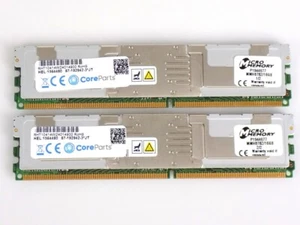16GB (2x8GB) CoreParts MMH8782/16GB DDR2-667Mhz PC2-5300F ECC Fully Buffered NEU - Bild 1 von 1