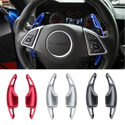 Aluminium Alloy Steering Wheel Paddle Shifter Extension for Chevrolet Camaro - Image 1 of 4