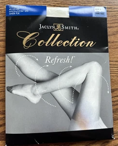 Jaclyn Smith Refresh Control Top Pantyhose Lace Size C K-Mart Item 6533 New - Picture 1 of 9