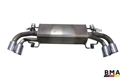 Conjunto de silenciador de escape traseiro Alfa Romeo Giulia QV 2017 2018 2019 FABRICANTE DE EQUIPAMENTO ORIGINAL - Imagem 1 de 4