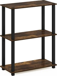 Furinno Turn-S-Tube 3-Tier Compact Multipurpose Book/Shelf Display - Picture 1 of 8