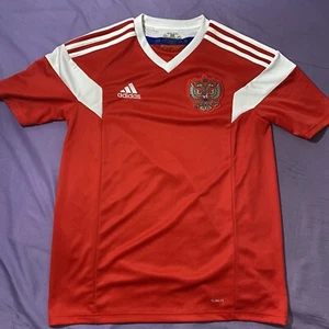 Russia 2018 World Cup Home Jersey. Adidas BR9057. Size YXL. Used, Mint* - Picture 1 of 8