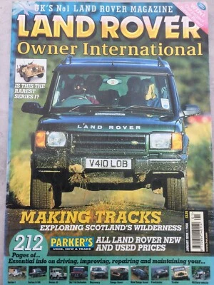 Land Rover Owner International Magazine - January 2000 - Scotland's Wilderness - Image 1 of 3