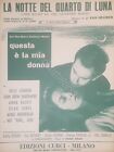 Spartiti - La Notte Del Quarto Di Luna - Slow Moderato - J. Van Heusen Ed. 1959