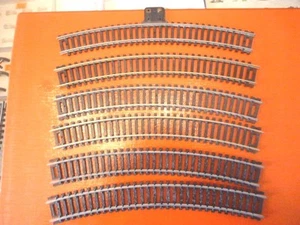 HO LOT 12 MEHANO  CURVE NICKEL TRACKS (FULL CIRCLE)  R-400/30 MADE IN SLOVENIA - Picture 1 of 2
