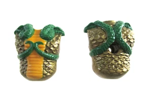 G.I. Joe Cobra Fahrzeug_1986 V1 Serpentor Cobra Emporer Brust & Rücken MAKELLOS! - Bild 1 von 2