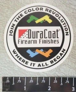 DuraCoat Finishes Circle OEM Original Firearms Decal Sticker New! Shot Show 2020 - Picture 1 of 1