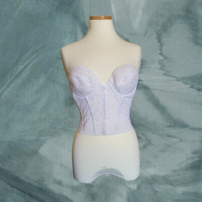 Vintage 90’s Frederick’s of Hollywood White Lace Corset 36B - Image 1 of 4