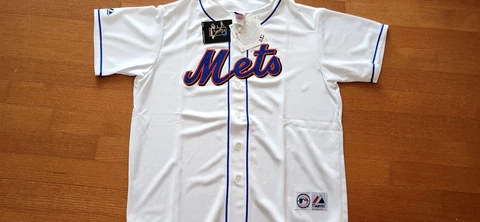Brand New! New York Mets #7 Jose Reyes Majestic sewn Jersey XL for Mens Cover