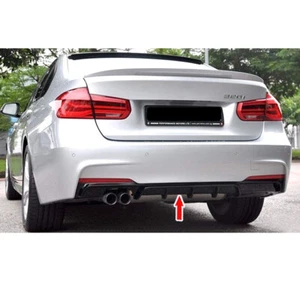 Unpainted 2012-2014 Fit For BMW F30 M-Sport M-Style Rear Bumper Quad Diffuser - Picture 1 of 4