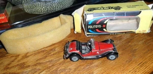 ๐ 1/43 Politoys No. 532 Alfa Romeo GS. Zagato MINT Red Toy Car & Worn Box ๐๏ธ - Picture 1 of 5