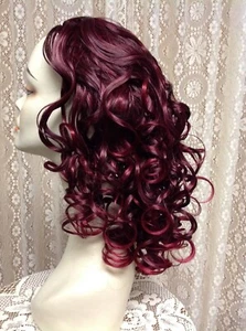 VICTORIA SPIRAL CURL 3/4 WIG Natural Collection #4 Dark Brown SEE COLOR CHART - Picture 1 of 7