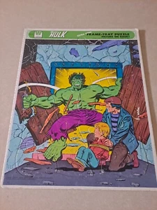 Whitman Marvel Comics The Incredible Hulk Frame Tray Puzzle: Vintage 1979 - Picture 1 of 14