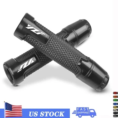7/8" Motorcycle Handlebar Hand Grips For YAMAHA YZF R1 R3 R6 R7 R15 600R - Image 1 of 4