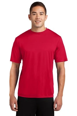 Camiseta Sport Tek Para Hombre Dri-Fit PosiCharge Entrenamiento S-4XL M-ST350 Foto 1 de 3