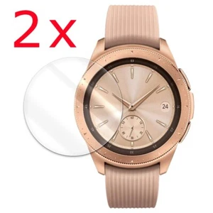 High Definition 2x Tempered Glass Screen Protector f Samsung Galaxy Watch 42mm - Picture 1 of 1