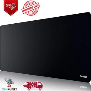 XXXL Large Mouse Pad, Ultra-Smooth Gaming Mousepad, Non-Slip Rubber Base, Long M - Picture 1 of 24