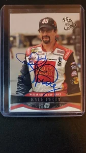 Nascar Kyle Petty Hand Signed Press Pass Card - Picture 1 of 2