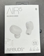 Air 5 white true wireless earbuds 14 hours play time 