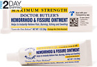 Doctor Butler's Hemorrhoid & Fissure Ointment - Hemorrhoid Treatment with Lid...