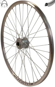 REDONDO 26 Zoll Vorderrad Felge Silber Shimano Nexus Nabendynamo DH-C3000 3N QR - Bild 1 von 1