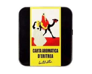 CARTA d'ERITREA 72 strisce DEODORANTE PER AMBIENTI CON SCATOLA IN METALLO - Foto 1 di 2