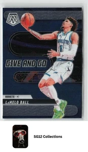2024-25 Panini Mosaic #13 LaMelo Ball Give and Go Insert Charlotte Hornets - Bild 1 von 2