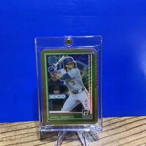 🔥RARE!!!!2025 Donruss  Rated Rookie Dylan Crews #54 Gold Die-Cut 24/25!!🔥 - Picture 1 of 5