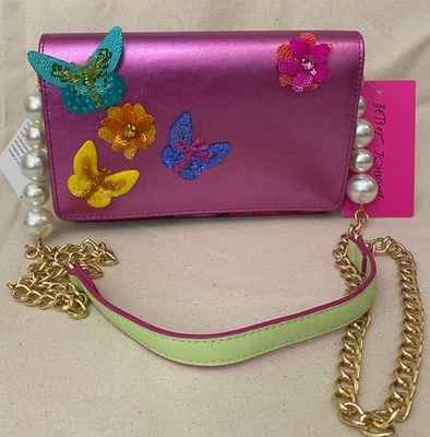 Bolso Bandolera Betsey Johnson Kitsch Primavera Floral Varios Colores NUEVO CON ETIQUETAS Foto 1 de 4