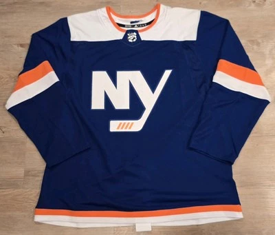Camiseta deportiva de hockey alternativa Adidas New York Islanders para hombre talla 54 totalmente nueva Foto 1 de 4